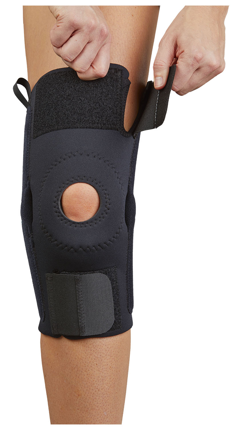 AKS Knee Support with Plastic Hinges