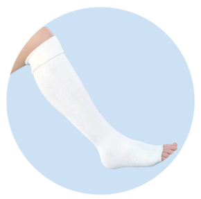Below Knee Cast-Rite Fracture Brace Sock