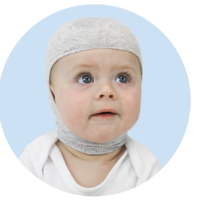 Mullet Cranial Interface with Velcro Chin Closure