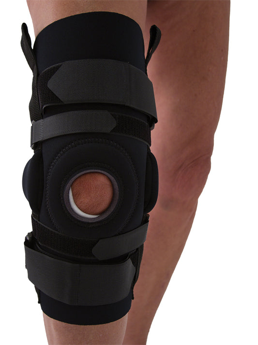 L’TIMATE® Hinged Knee Support with Felt Buttress and Popliteal Cutout