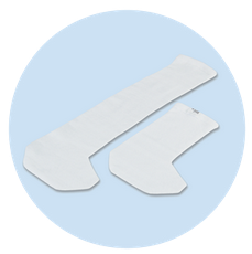 Partial Foot Sock with Heel