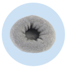 Silver Above Knee + Below Knee Post-Op Socks