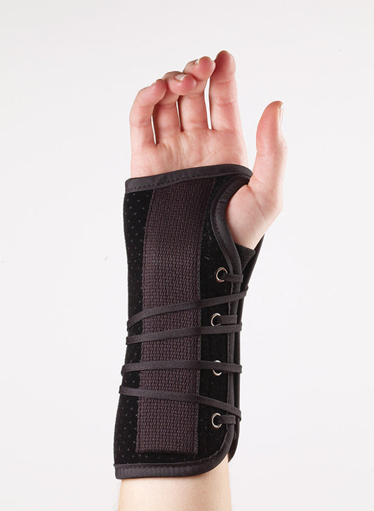 Suede Wrist Lacer Splint