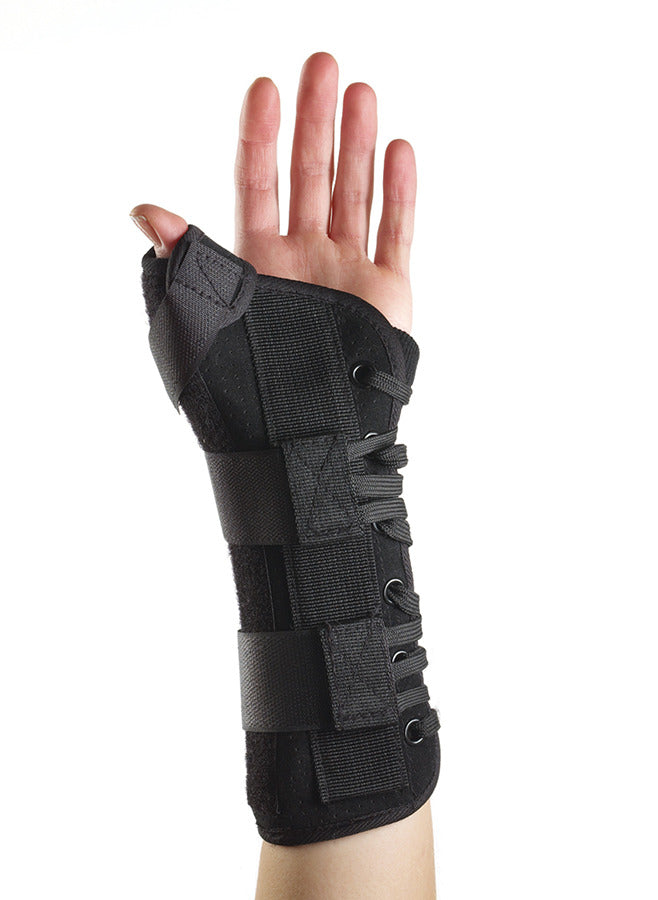 Suede Wrist and Thumb Lacer Splint