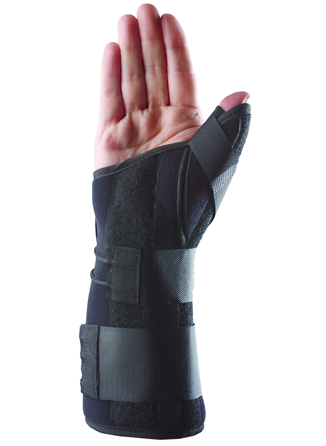 Universal Lacer Wrist and Thumb Orthosis