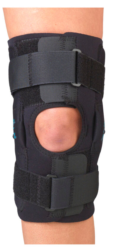 Gripper(TM) Hinged Knee Brace, 12" or 16"