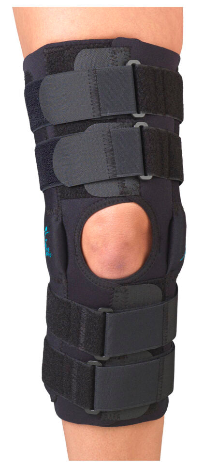 Gripper(TM) Hinged Knee Brace, 12" or 16"